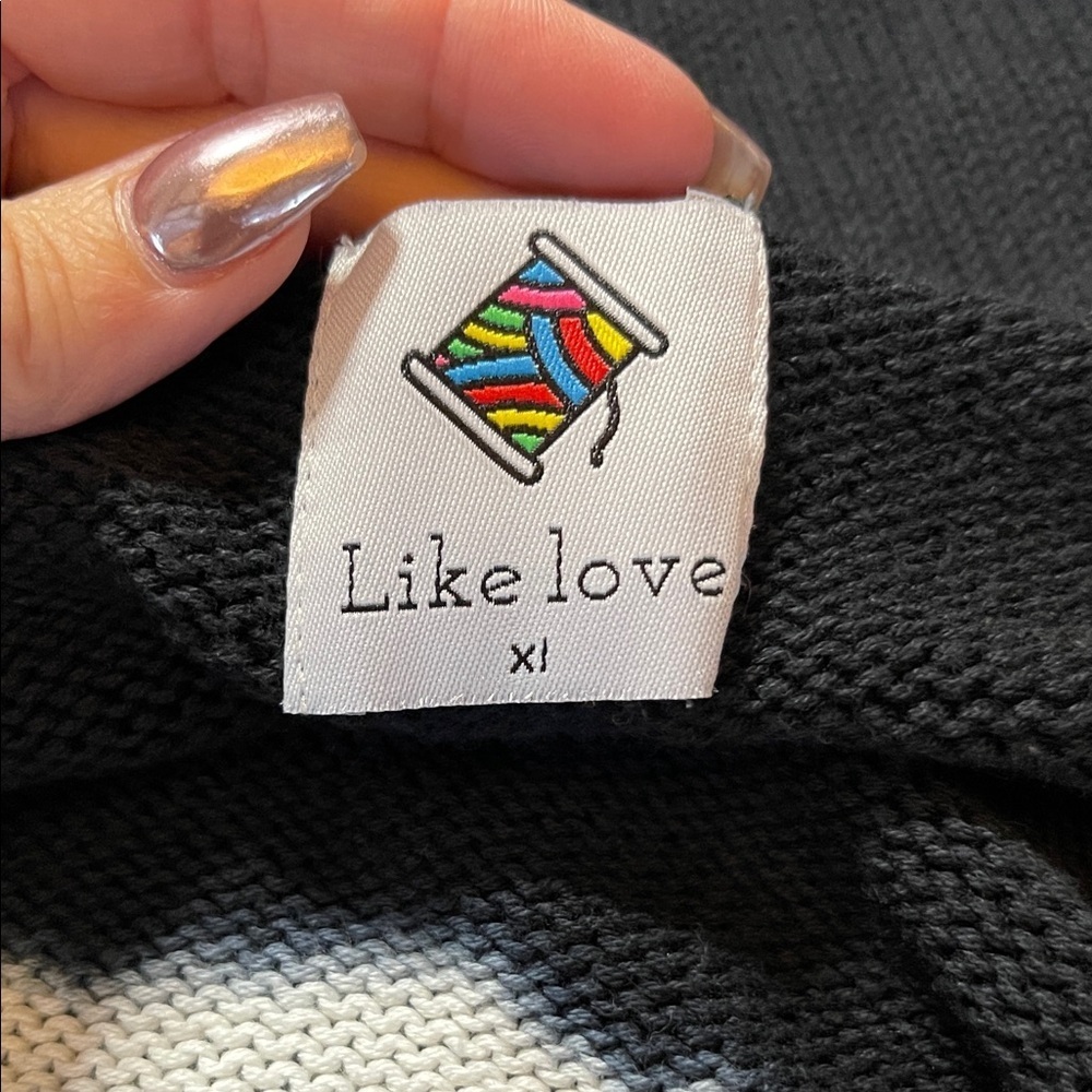 Like Love Tie-Dye Sweater - Picture 7 of 9